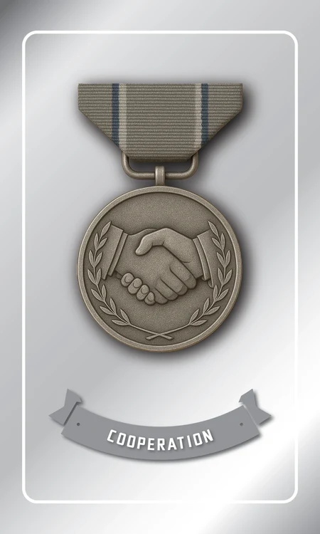Call of Safety achievement medal card