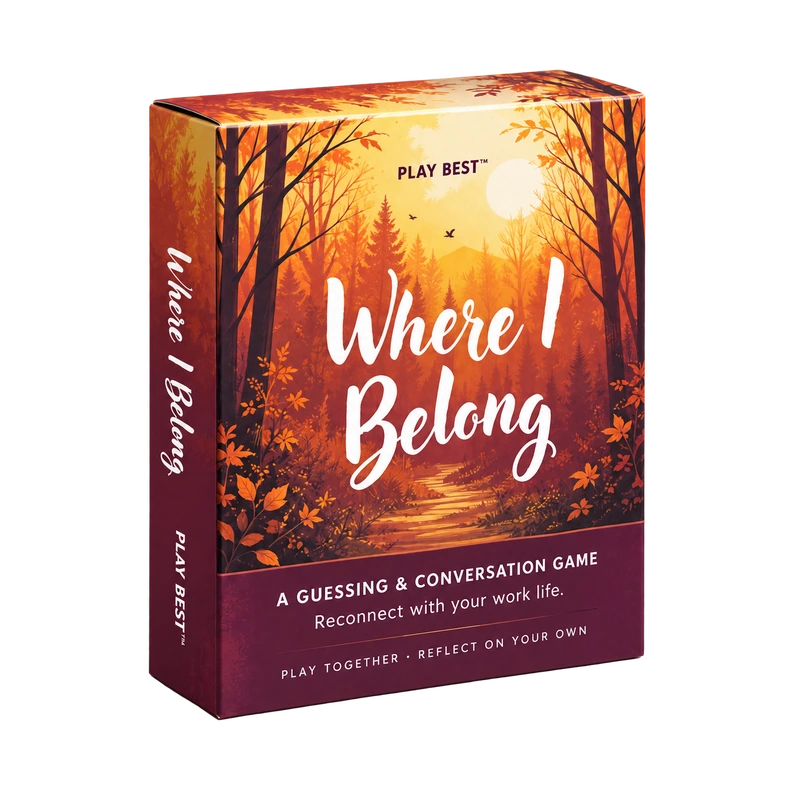 Where I Belong game box